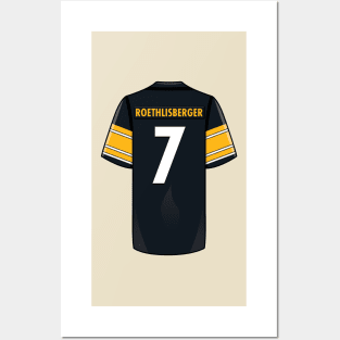 Ben Roethlisberger Jersey Posters and Art